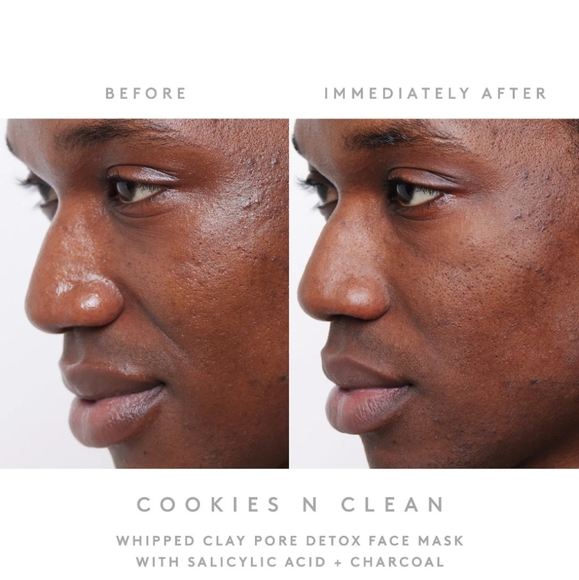 Fenty SkinCookies N Clean Whipped Clay Pore Detox Face Mask with Salicylic Acid - Picture 3 of 3